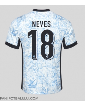 Portugalia Ruben Neves #18 Tricou Fotbal Replică European 2024 Barbati Deplasare